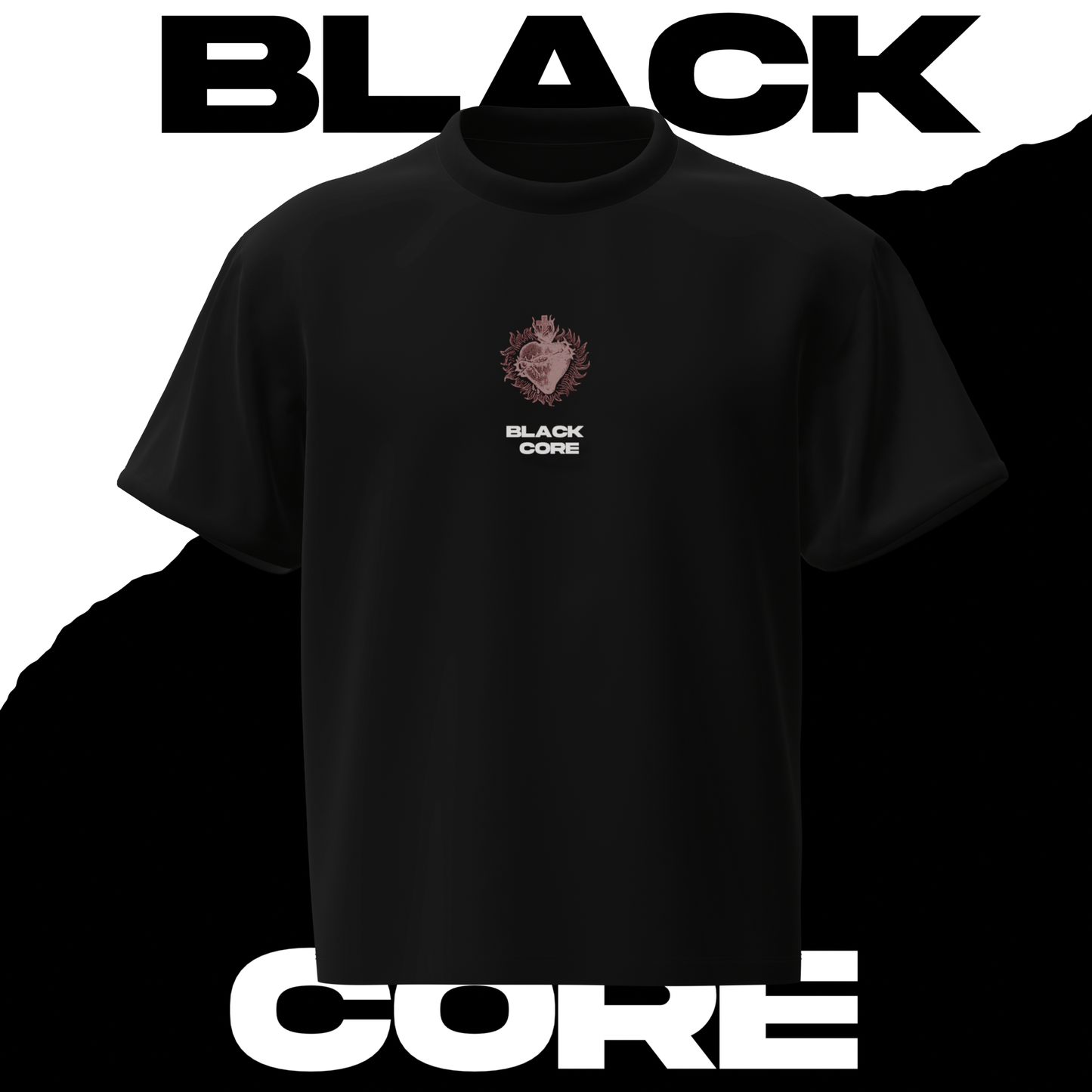Camiseta oversize BLACKCORE 300G
